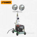 As luzes portáteis da construção usaram o gerador 400W * 2 de Honda (FZM-400A)